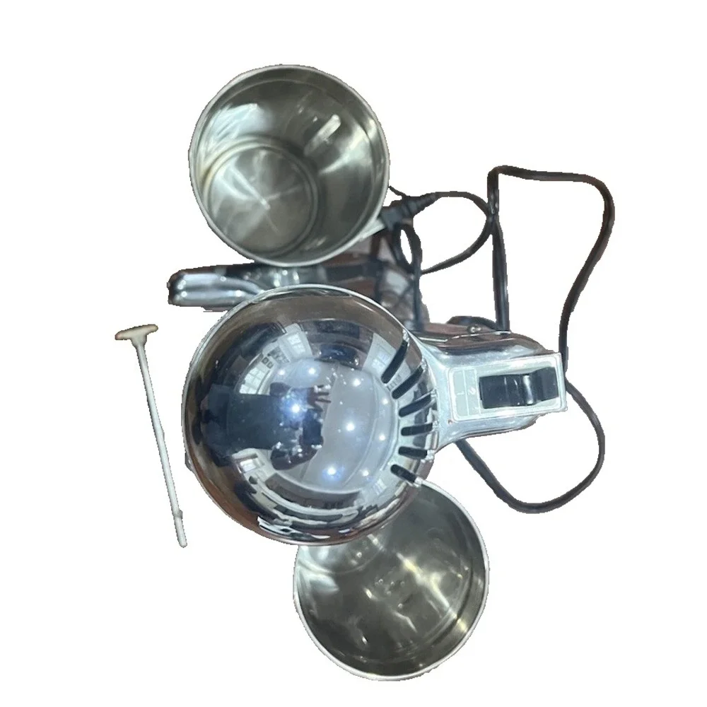 Hamilton Beach Classic Drink Master and Milkshake Maker, Chrome Model 730C WORKS